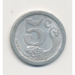 La Rochelle - 5 centimes 1922 - chambre de commerce - alu 2