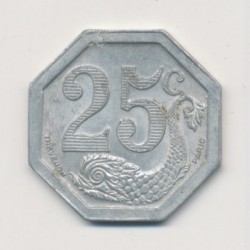 La Rochelle - 25 centimes 1922 - chambre de commerce - alu 2