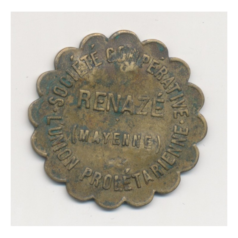 Dept53 - 1kg500 - Renaze - rond lobbé
