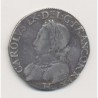 Henri III ( au nom Charles IX ) - Teston - 1575 H La Rochelle