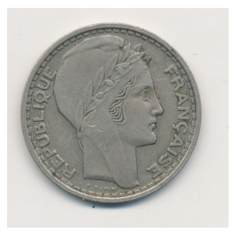 10 Francs Turin - 1946 B - rameaux longs