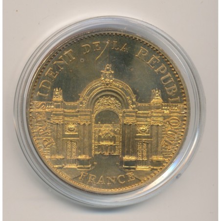 Médaille - François mitterand - 1982 - bronze