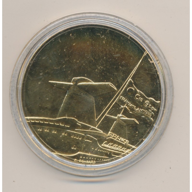 Médaille - France 1962 - Paquebots Transatlantiques