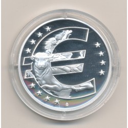 Médaille - Allemagne/Deutschland - 1 janvier 2002 - 1ère émission de l'euro 2