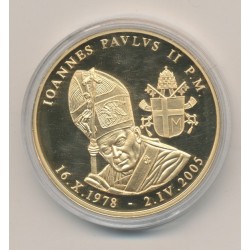 Médaille - Vatican - Jean Paul II - 1978 - 2005 - bronze