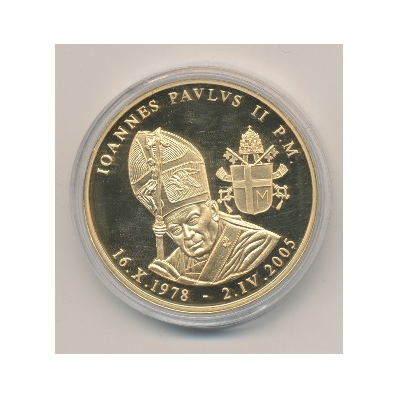 Médaille - Vatican - Jean Paul II - 1978 - 2005 - bronze
