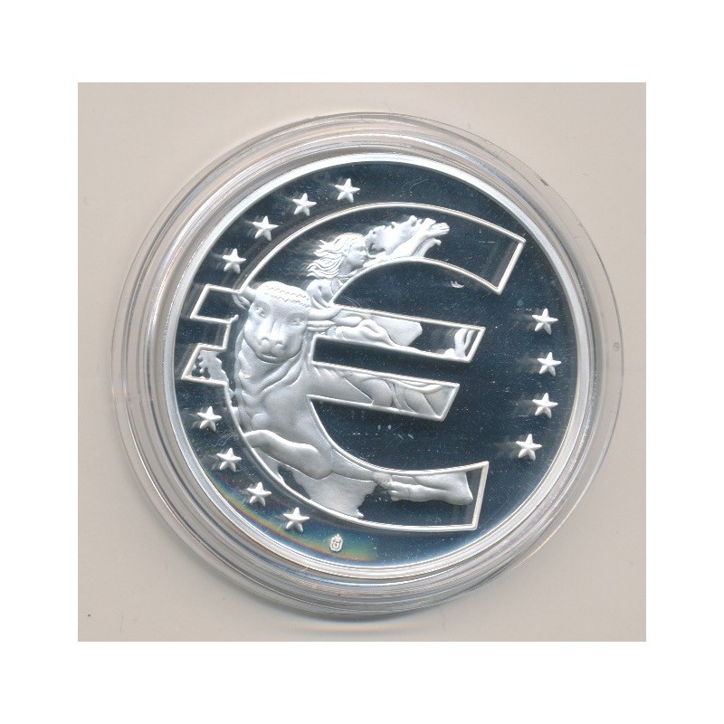 Médaille - Italie - 1 janvier 2002 - 1ère émission de l'euro