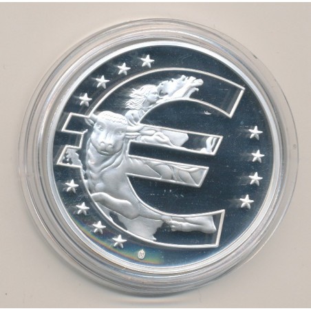 Médaille - Italie - 1 janvier 2002 - 1ère émission de l'euro