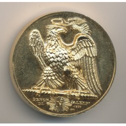 Médaille - Bataille de Lutzen - 1813 - refrappe - Collection Napoléon Empereur - bronze 2