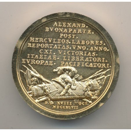 Médaille - Alexandre Bonaparte Victoires - refrappe - Collection Napoléon Empereur - bronze