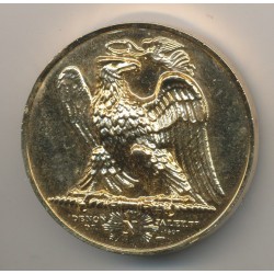 Médaille - Code civil est décrété - AN XII - refrappe - Collection Napoléon Empereur - bronze 2