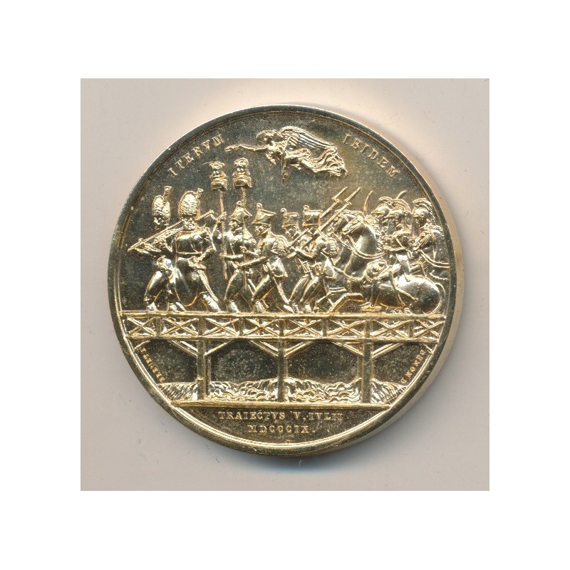 Médaille - Iterum Ibidem - 1809 - refrappe - Collection Napoléon Empereur - bronze