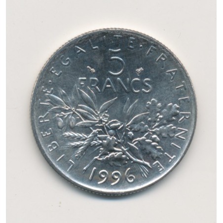 5 Francs Semeuse - 1996