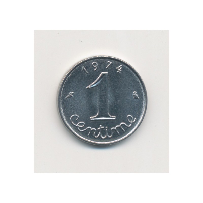 1 centime épi - 1974 Rebord