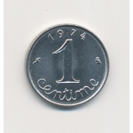 1 centime épi - 1974 Rebord
