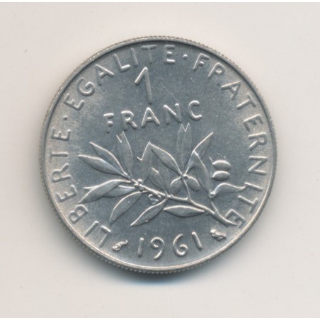 1 Franc Semeuse - 1961 - nickel