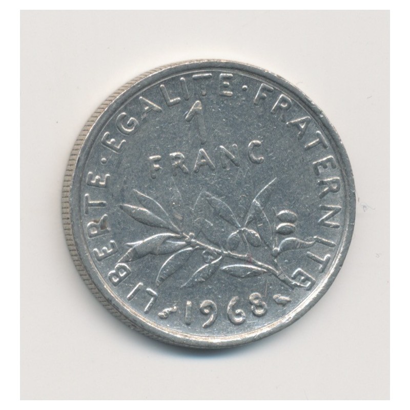 1 Franc Semeuse - 1968 - nickel