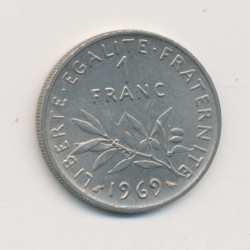 1 Franc Semeuse - 1969 - nickel