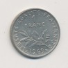 1 Franc Semeuse - 1969 - nickel