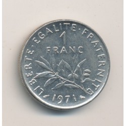 1 Franc Semeuse - 1971 - nickel