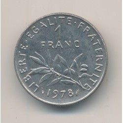 1 Franc Semeuse - 1978 - nickel