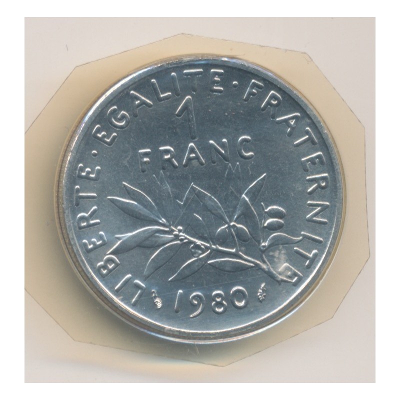 1 Franc Semeuse - 1980 - nickel