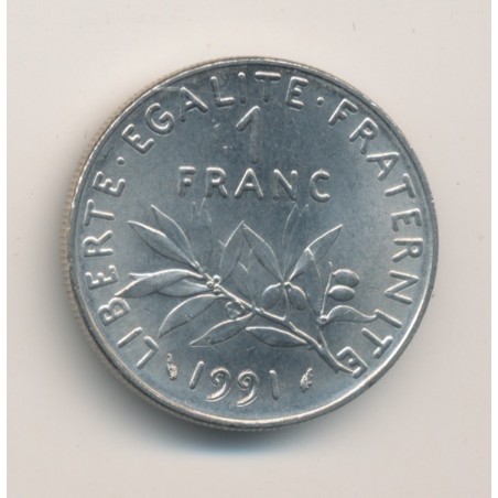 1 Franc Semeuse - 1991 - nickel