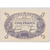 Billet - 5 Francs Cabasson Type 1901 violet - Martinique