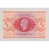 Billet - 5 Francs - ND 1944 - Caisse centrale de la France d'outremer - SUP+