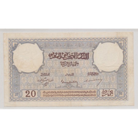Billet - 20 Francs - 1.03.1945 - Maroc 