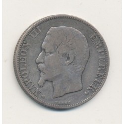 Napoléon III - Tête nue - 2 Francs - 1856 BB Strasbourg