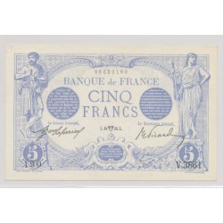 5 Francs Bleu - 18.04.1914