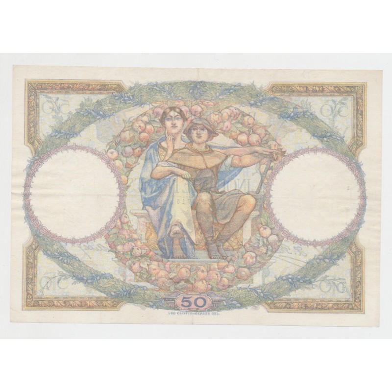 50 Francs Luc Olivier Merson - 4.09.1928