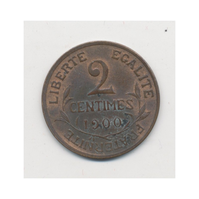 2 centimes Dupuis - 1900