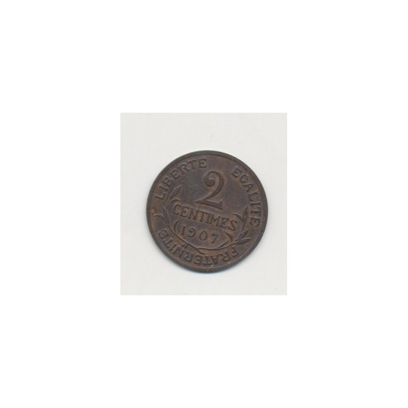2 centimes Dupuis - 1907