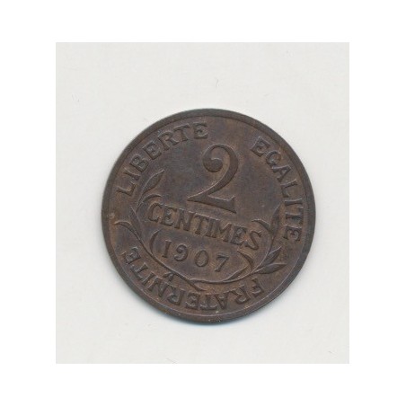 2 centimes Dupuis - 1907