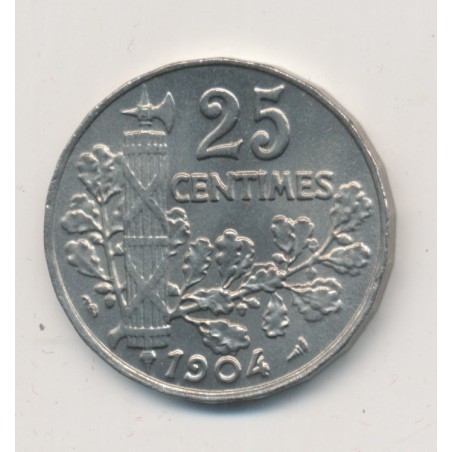 Patey - 25 centimes - 1904 - 2e type 