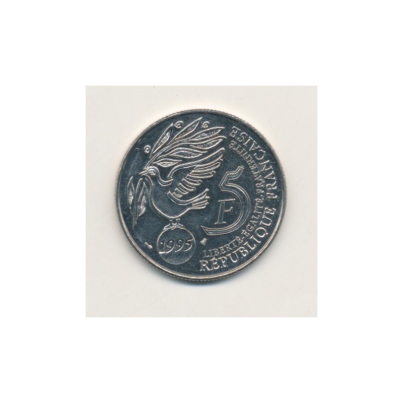 5 Francs ONU - 1995