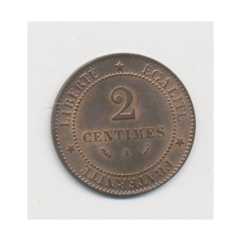 2 centimes Cérès - 1894 A Paris