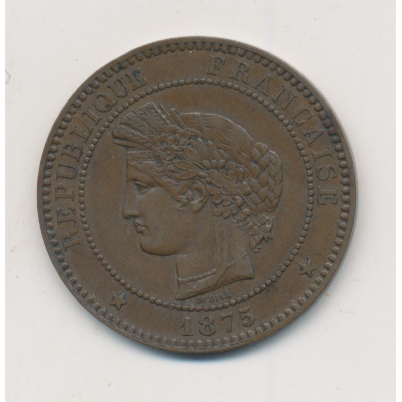10 centimes Ceres - 1875 A Paris