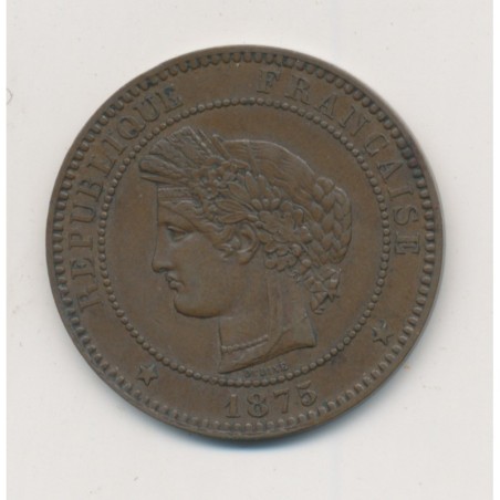 10 centimes Ceres - 1875 A Paris
