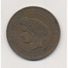 10 centimes Ceres - 1875 A Paris
