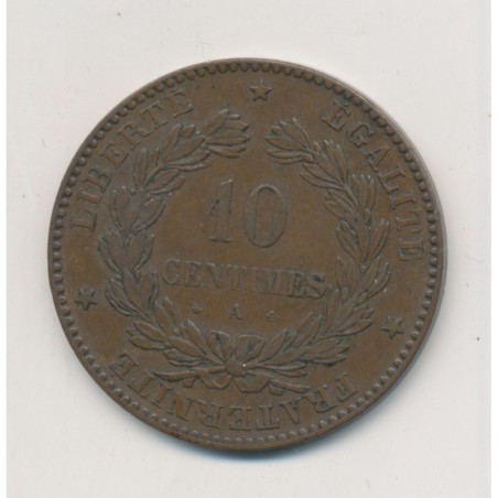 10 centimes Ceres - 1875 A Paris