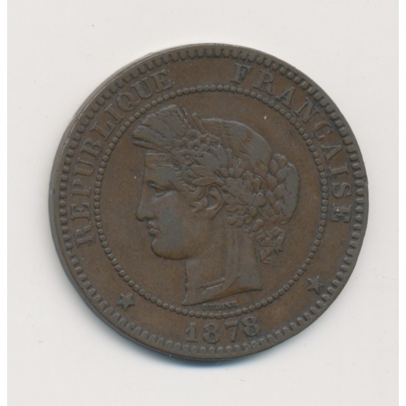 10 centimes Ceres - 1878 A Paris
