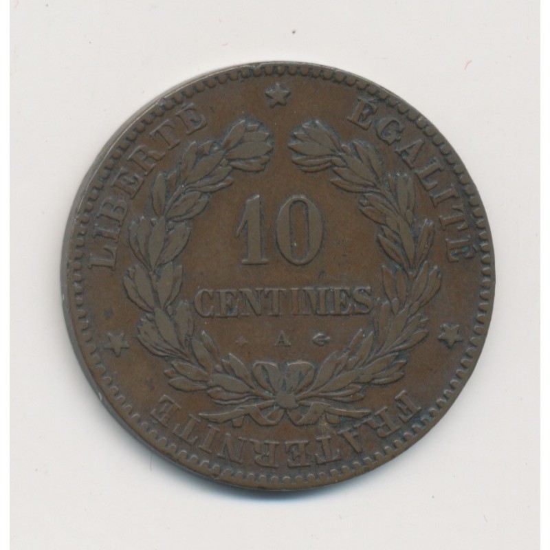 10 centimes Ceres - 1878 A Paris