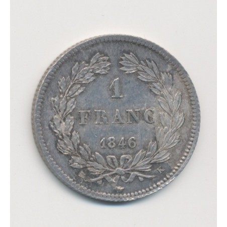 Louis Philippe I - 1 Franc - 1846 K Bordeaux