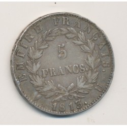 5 Francs Napoléon empereur - 1813 U Turin 2