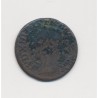 Louis XIII - Double tournois - 1643 H La rochelle