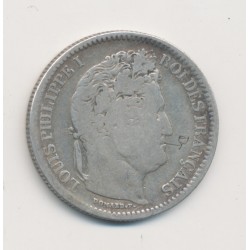 Louis philippe I - 2 Francs - 1832 D Lyon - avec gravure pipe