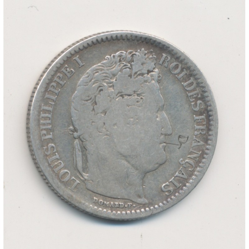 Louis philippe I - 2 Francs - 1832 D Lyon - avec gravure pipe